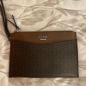 Guess Logo Wristlet
